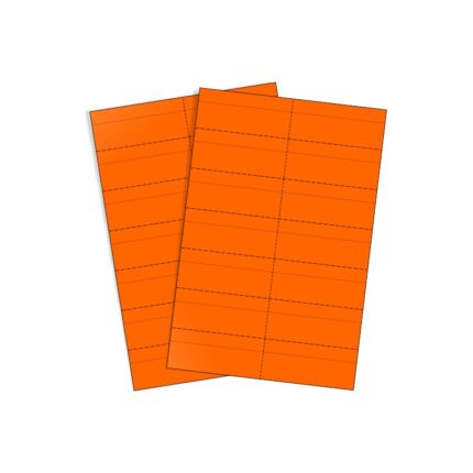 Adhesive signs 88x26mm45 label x on
