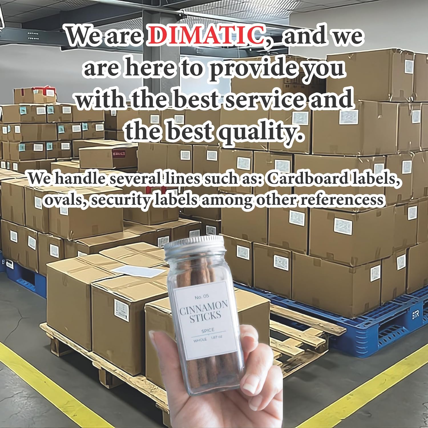 Dimatic 25 hojas, 350 etiquetas adhesivas | Calcomanías blancas imprimibles para impresoras láser y de inyección de tinta | Fuerte adherencia, fácil de usar, acabado profesional | Plantilla incluida | Referencia 108x40 - Image 7